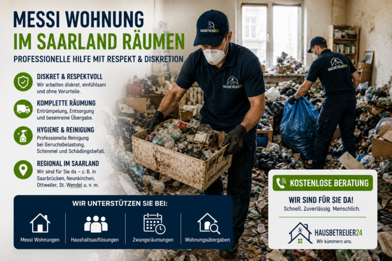 Messi Wohnung im Saarland räumen