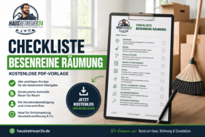 besenreine Räumung Checkliste download