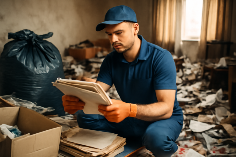 dokumente finden messie-wohnung ausräumen – passendes Artikelbild