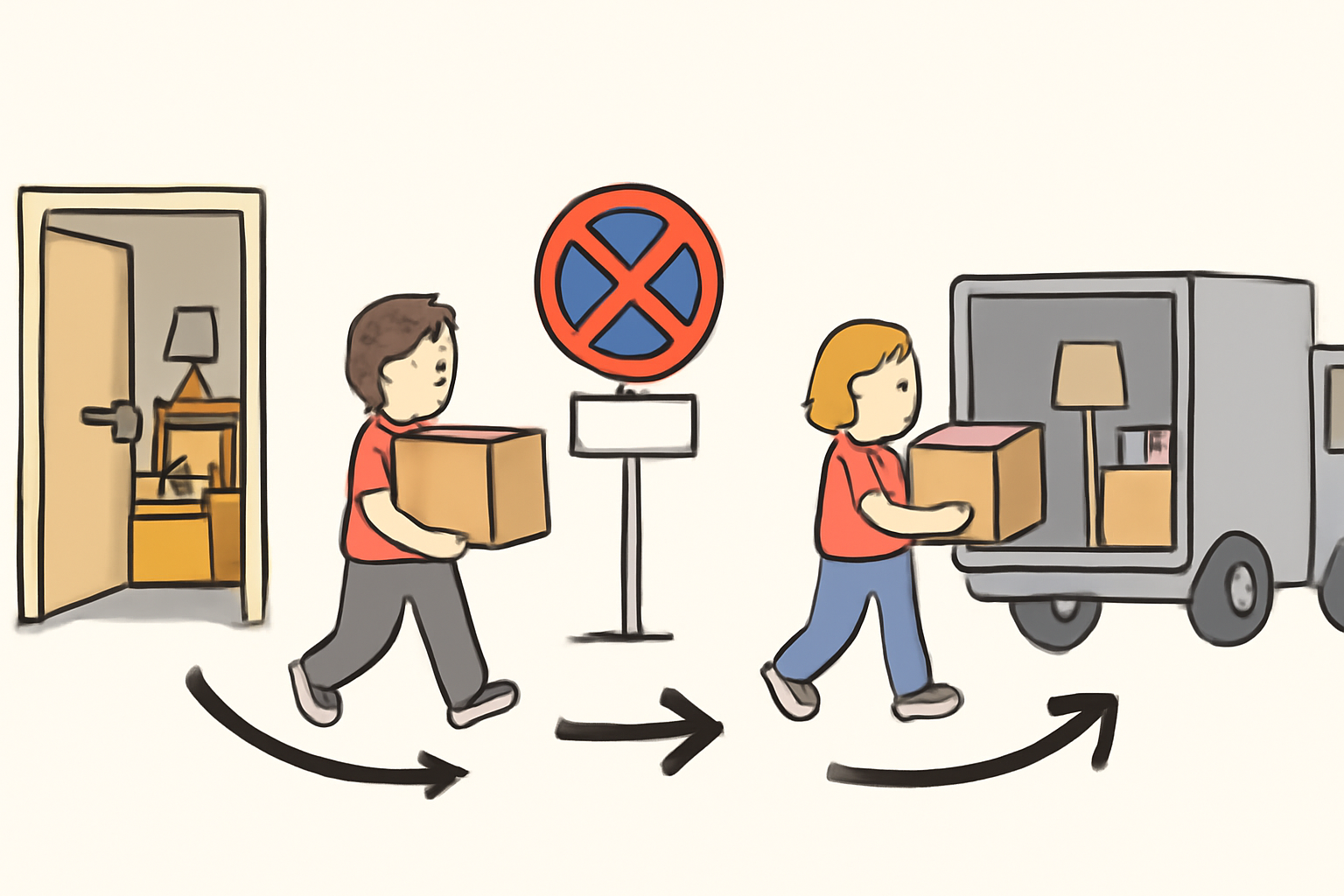 Planung in der Praxis: So gehen Sie Schritt für Schritt vor – halteverbotszone wohnung ausräumen