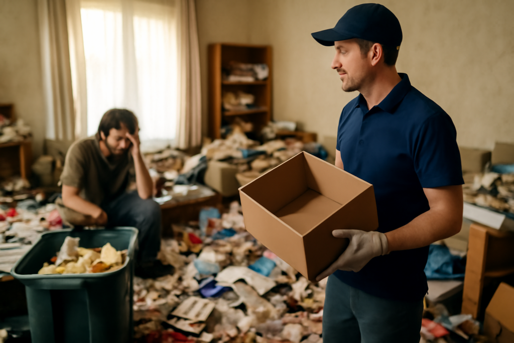 messie-wohnung ausräumen wenn bewohnt – passendes Artikelbild