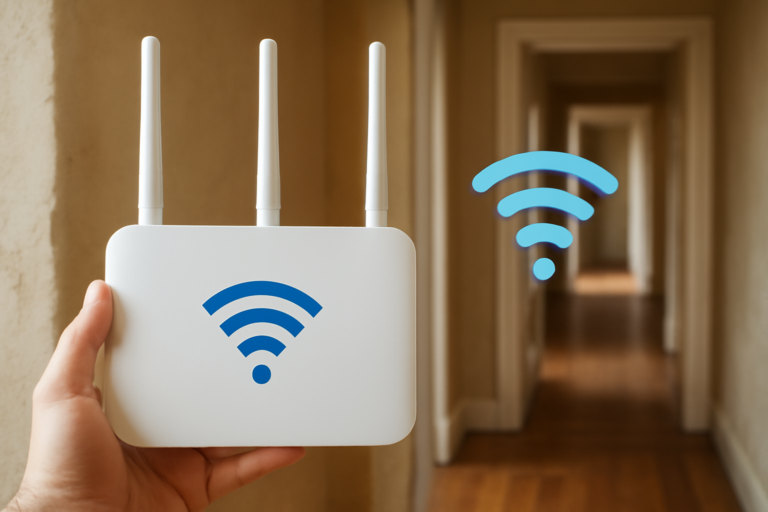 WLAN Reichweite verbessern – passendes Artikelbild