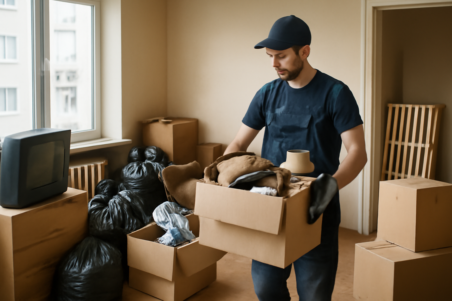 Der bewährte Ablauf: Wohnung in 7 Schritten ausräumen – mit klaren Stopps – wohnung ausräumen vor neuvermietung