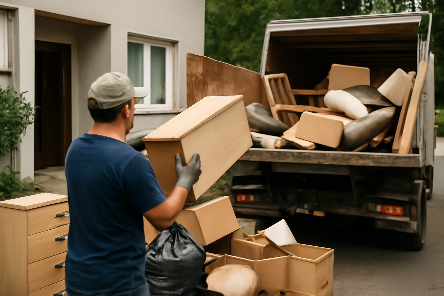 Schritt 7 – Entsorgung & Abtransport organisieren (ohne Detail-Kommunalregeln) – wohnung ausräumen nach todesfall